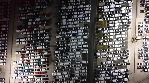 Haydarpaşa Limanı'nda Gece Çalışması