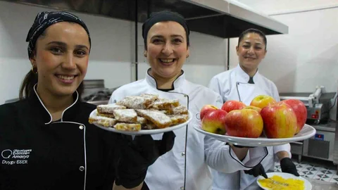 Amasya'dan Misket Elma Cezeryesi