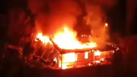 Saimbeyli'de Yangın Felaketi