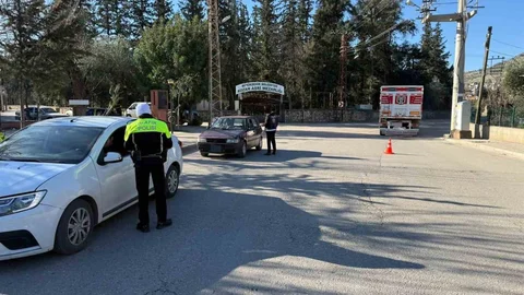 Kozan'da Trafik Denetimi Yapıldı