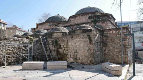 Gebze'de Tarihi Çarşı Hamamı Restorasyonu Başladı