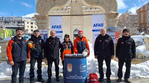 Bayburt'ta Deprem Haftası Etkinlikleri Başladı