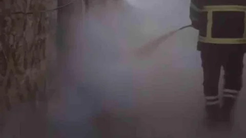 Mardin'de Tüp Yangını Korkuttu