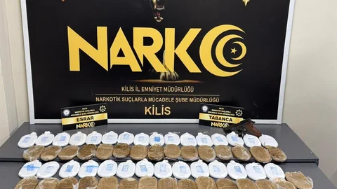 Kilis'te Uyuşturucu Operasyonu Yapıldı