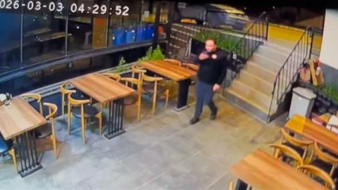 Bursa'da Park Halindeki Araç Geri Kaçtı