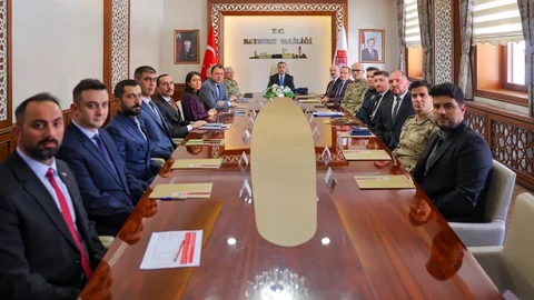 Bayburt'ta Güvenlik Toplantısı Yapıldı