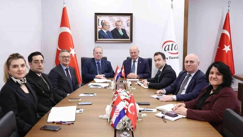 Ankara'da Hırvatistan ile Ticaret Hedefi