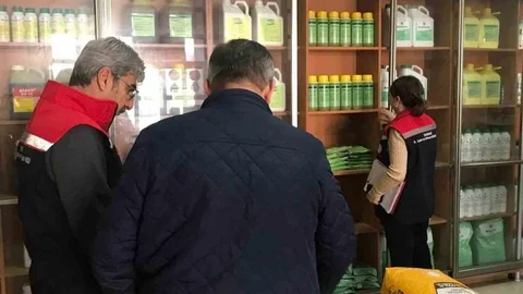 Tekirdağ'da Zirai İlaç Denetimi Yapıldı