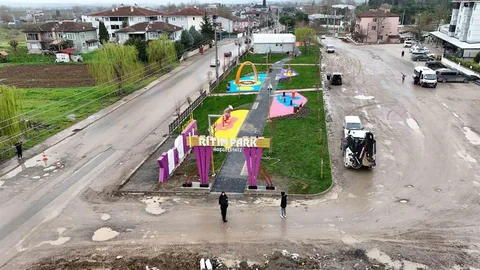 Söğütlü’de Müzikli Park Yakında Açılacak
