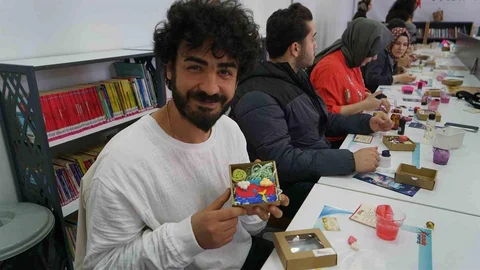 Kahramanmaraş'ta Gençler Sabun Yapımını Öğrendi