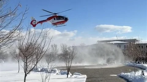 Bahçesaray'dan Acil Sağlık Sevkiyatı