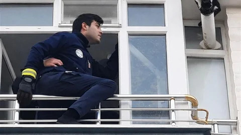 Tekirdağ'da Kedi Kurtarma Operasyonu