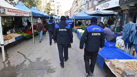 Isparta'da Zabıta Denetimi Yapıldı