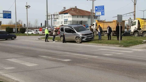 Samsun'da Trafik Kazası Meydana Geldi