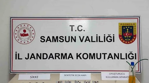 Samsun'da Uyuşturucu ve Kaçak Ürünler Ele Geçirildi