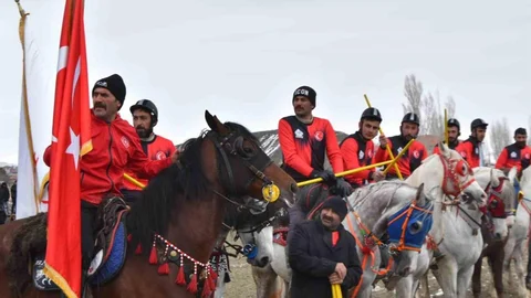 Aşkale'de Cirit Coşkusu Yaşandı