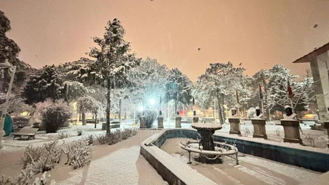 Erzincan'da Buzlanma ve Çığ Uyarısı