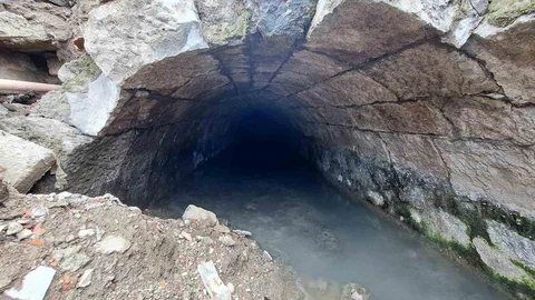 Trabzon'da Roma Dönemine Ait Su Kanalı Bulundu