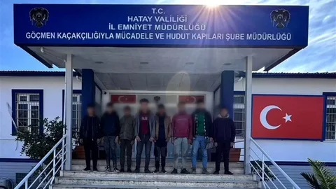 Hatay'da Göçmen Kaçakçılığı Operasyonu