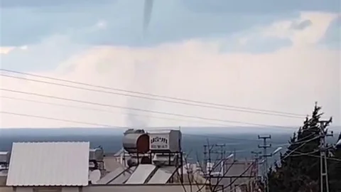 Hortum Hatay'da Görüntülendi