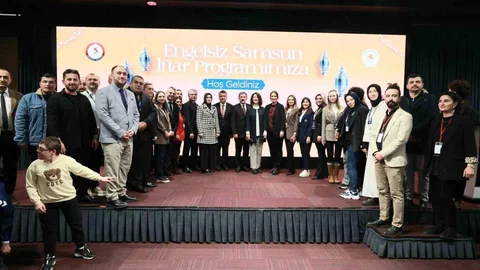 Engelsiz Samsun İftarı'nda Birlik Mesajı Verildi