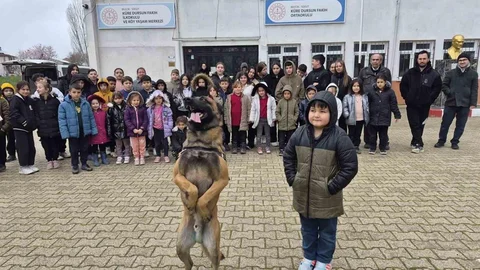 Bilecik'te Bomba Arama Köpekleri Tanıtıldı