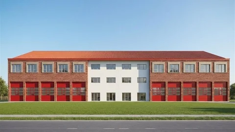 Çerkezköy'de Modern İtfaiye İstasyonu Yapılıyor