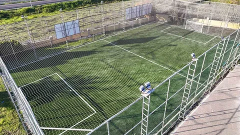 Çeştepe Halı Saha Yeniden Açıldı