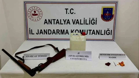 Manavgat'ta Uyuşturucu Operasyonu Gerçekleşti