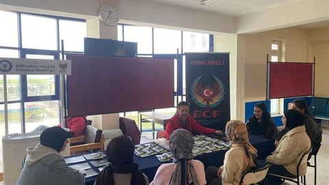 Kırklareli'de Üniversite Öğrencilerine Bilgilendirme