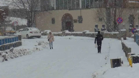 Kars Mart ayında Beyaza Büründü