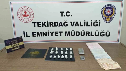 Tekirdağ'da Narkotik Operasyonu Yapıldı