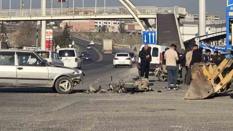 Şanlıurfa'da Motosiklet Kazası