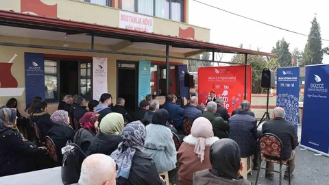 Düzce'de Bilim Kafe Etkinliği Gerçekleşti