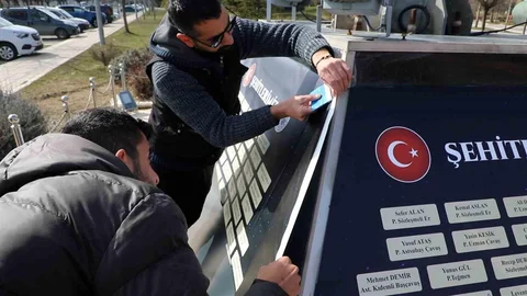 Elazığ'da Şehitler Anıtı Restore Edildi