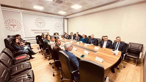 Tunceli'de Bağımlılıkla Mücadele Toplantısı