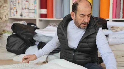 Kırşehir'de Yün Yorgan Satışları Artıyor