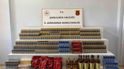 Şanlıurfa'da Kaçak Sigara Operasyonu