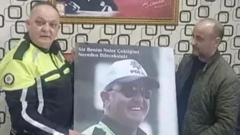 Tarsus'ta Trafik Polisine Anlamlı Jest