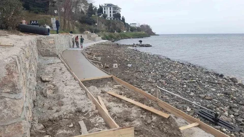 Sinop'ta Kadınlar Plajı Projesi Devam Ediyor