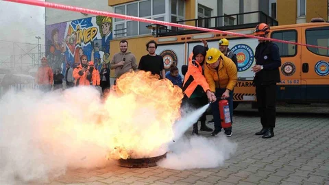 Bursa'da Deprem Tatbikatı Gerçekleşti