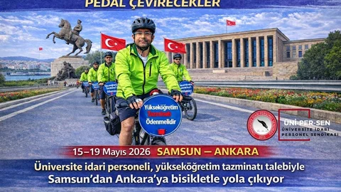 Samsun'dan TBMM'ye Bisikletli Eylem Düzenleniyor
