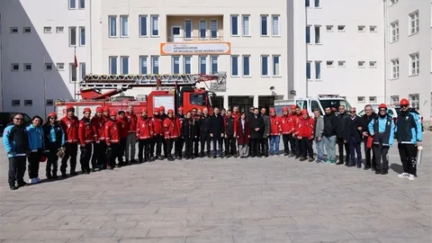 Deprem Haftası'nda Afet Eğitimi Yapıldı