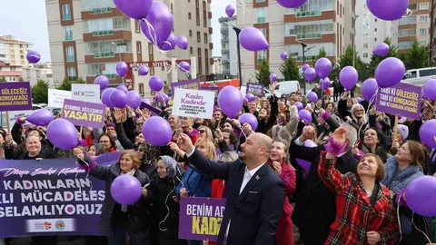 Samsun'da Emekçi Kadınlar Günü Etkinlikleri