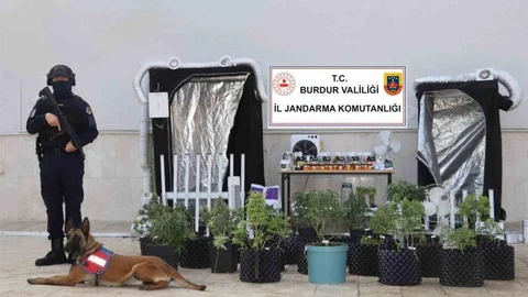 Burdur'da Uyuşturucu İmalathanesi Operasyonu