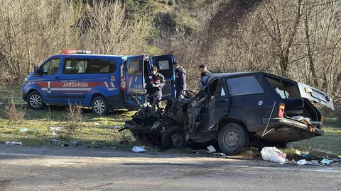 Karabük'te Feci Trafik Kazası