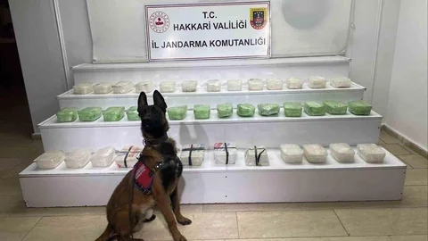 Hakkari'de Uyuşturucu Operasyonu