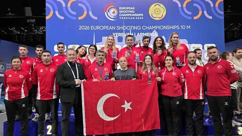Milli Atıcılar Avrupa Şampiyonası'nda 7 Madalya Kazandı
