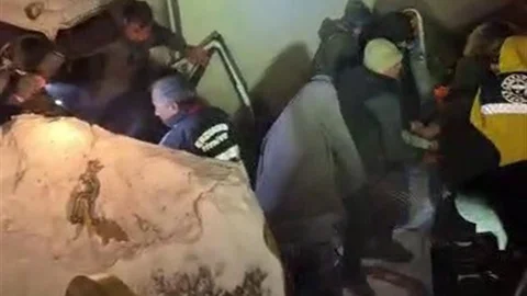 Karayazı'da Tipi Kazası Meydana Geldi