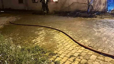 Aydın'da Müstakil Evde Yangın Çıktı